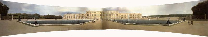 John Vanderlyn Panorama du palais et des jardins de Versailles Germany oil painting art